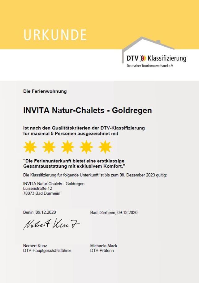 Invita Natur-Chalets Penthouse - Familienurlaub Im Schwarzwald - 240Qm Бад-Дюрхайм Экстерьер фото